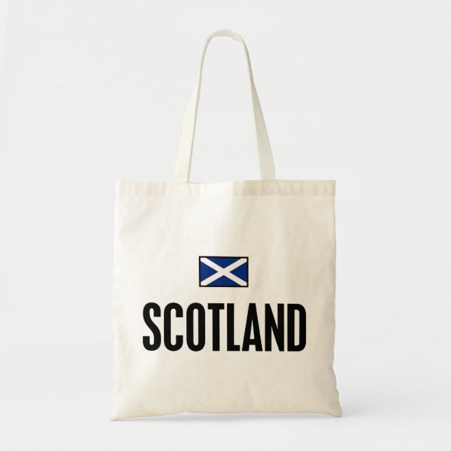 Scotland Bold Tote Bag (Front)