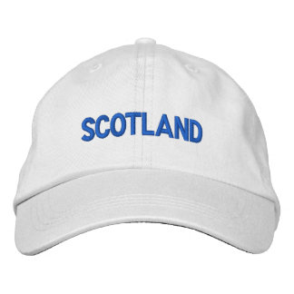 Scotland British Country United Kingdom Patriotic Embroidered Hat