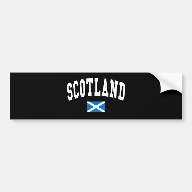 SCOTLAND BUMPER STICKER (Front)