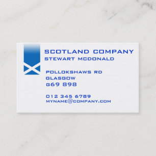 Scotland Business Card