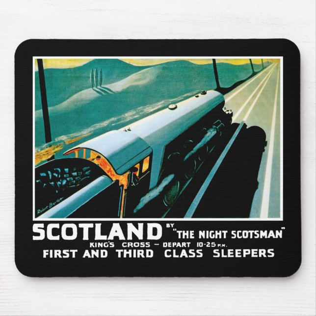 Scotland by The Night Scotsman Mouse Pad (Front)
