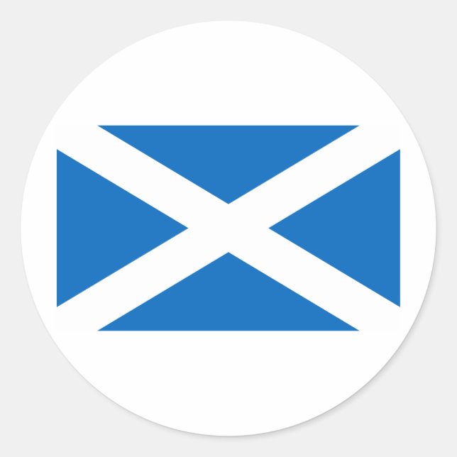 Scotland Classic Round Sticker (Front)