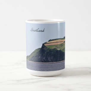 Scotland, Coastline, Farmland Coffee Mug