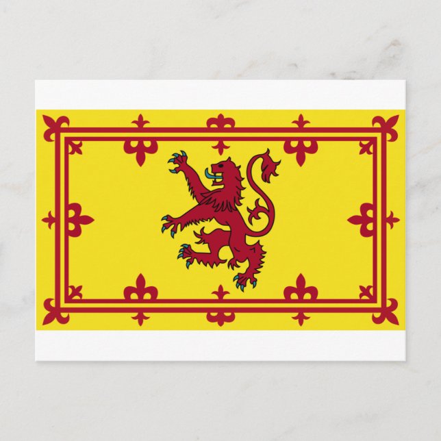 Scotland Coat of arms Postcard (Front)