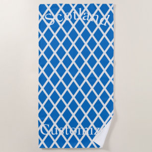 Scotland Country Flag Thunder_Cove Beach Towel