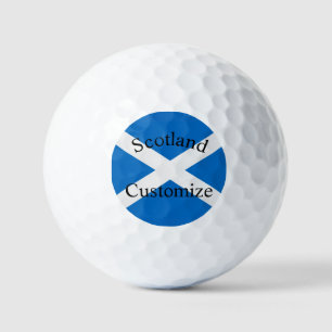 Scotland Country Flag Thunder_Cove Golf Balls