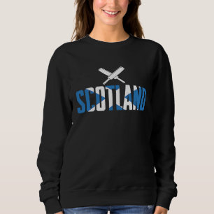Scotland Cricket Player Cricket Sport Sweatshirt