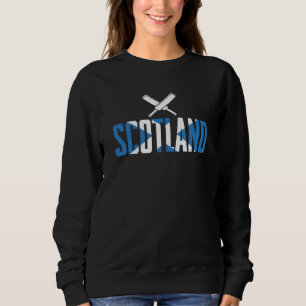 Scotland Cricket Player Cricket Sport Sweatshirt