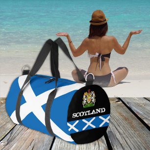 Scotland duffle, Scottish flag fitness /sports Duffle Bag