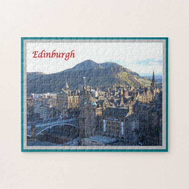 Scotland - Edinburgh - Jigsaw Puzzle (Horizontal)
