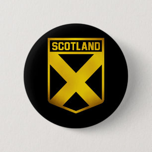 Scotland Emblem 6 Cm Round Badge