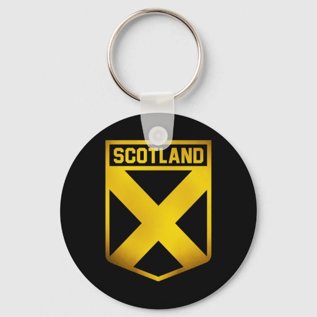 Scotland Emblem Key Ring (Front)