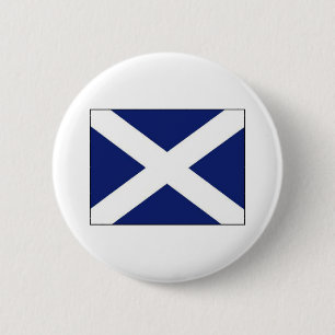 SCOTLAND FLAG 6 CM ROUND BADGE