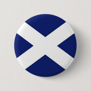 SCOTLAND FLAG 6 CM ROUND BADGE
