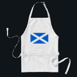 Scotland flag aprcnt standard apron<br><div class="desc">Scotland flag apron

Design © Trinkets and Things 2017 - AHP Design. All Rights Reserved.</div>