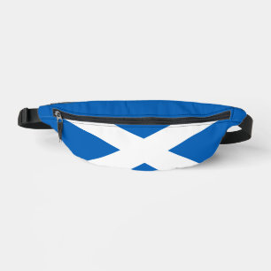 SCOTLAND FLAG BLUE WHITE CROSS  BUM BAGS