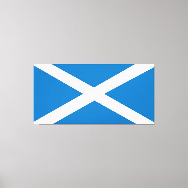 Scotland flag canvas print (Front)