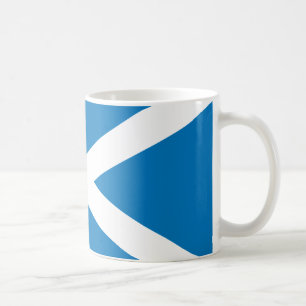Scotland flag coffee mug