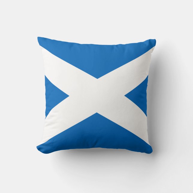 Scotland Flag Cushion (Front)