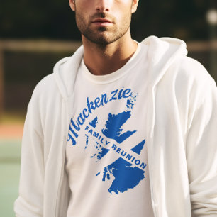 Scotland Flag Family Reunion  T-Shirt