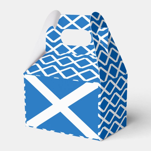 Scotland flag Favour Box (Front Side)