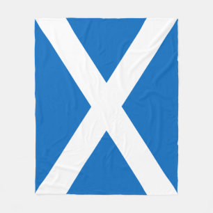 Scotland flag Fleece Blanket