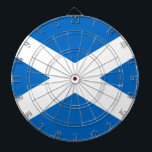 Scotland Flag Freedom Dartboard<br><div class="desc">A bold Scottish flag design on a  great custom gift. 
 
 Embroidery designs are available in a selection of popular colour options.  

 



 
Use the "Ask this Designer" link to contact us with your special design requests or for some assistance with your customisation project.</div>