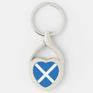 Scotland Flag Key Ring