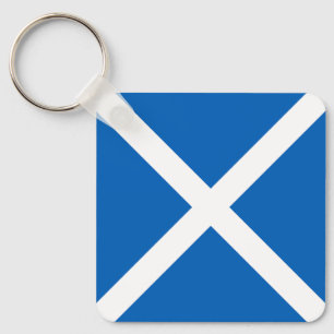 Scotland Flag Key Ring
