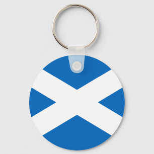 Scotland Flag Key Ring