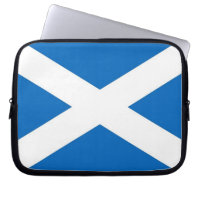 Scotland Flag Laptop Sleeve