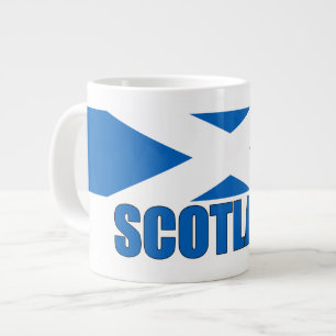 Scotland Flag Large Coffee Mug