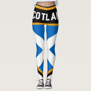Scotland Flag Leggings