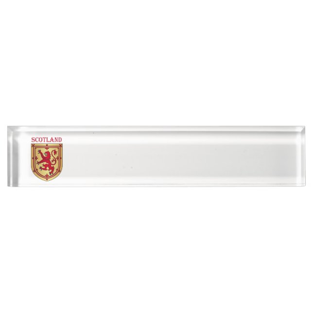 Scotland flag nameplate (Front)