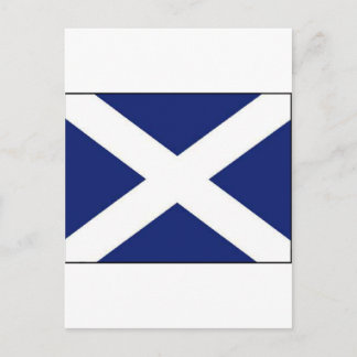SCOTLAND FLAG POSTCARD