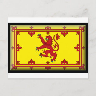 Scotland Flag Postcard