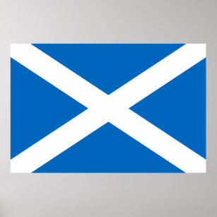 Scotland flag Poster