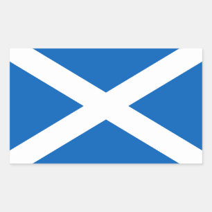 Scotland Flag Rectangular Sticker