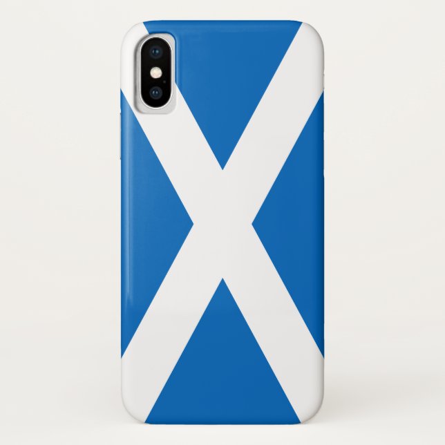 Scotland Flag - Scottish Flag Souvenir Case-Mate iPhone Case (Back)