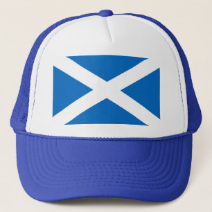 Scotland flag Scottish Saltire Trucker Hat