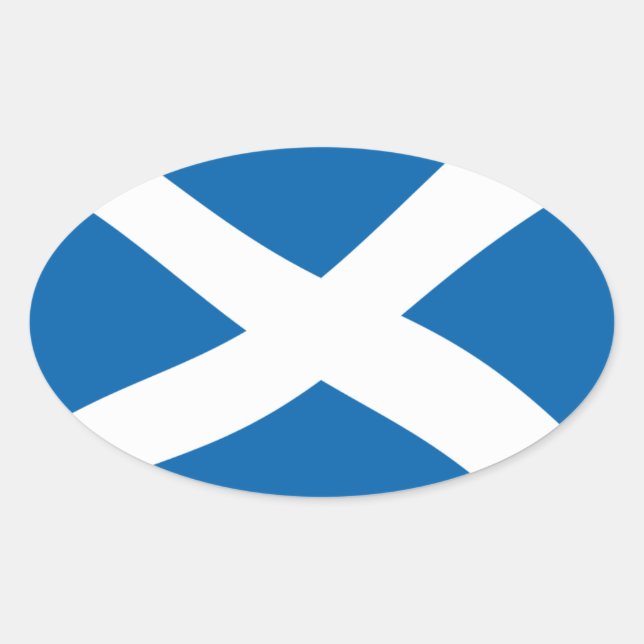 Scotland Flag Sticker (Front)