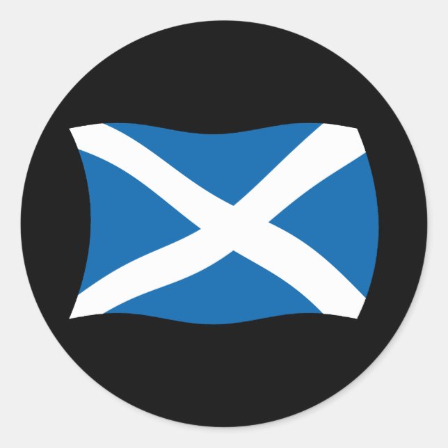 Scotland Flag Sticker (Front)