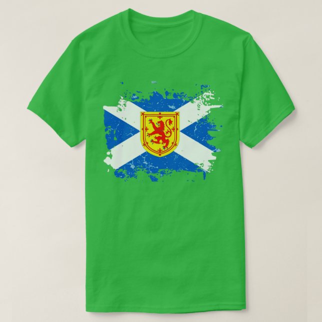 Scotland Flag T-Shirt (Design Front)