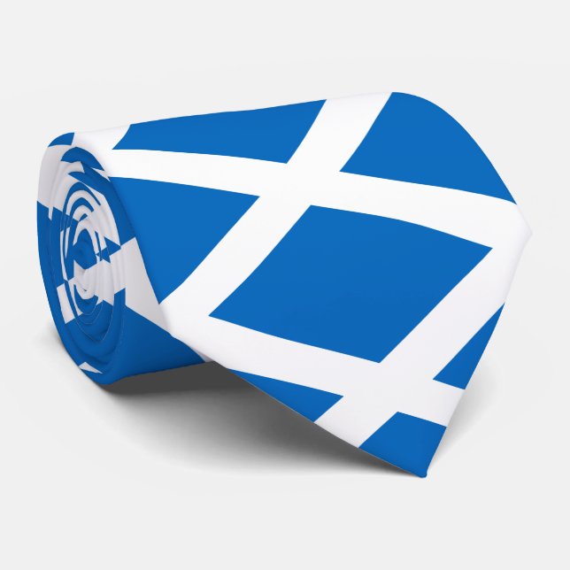 Scotland flag tie (Rolled)