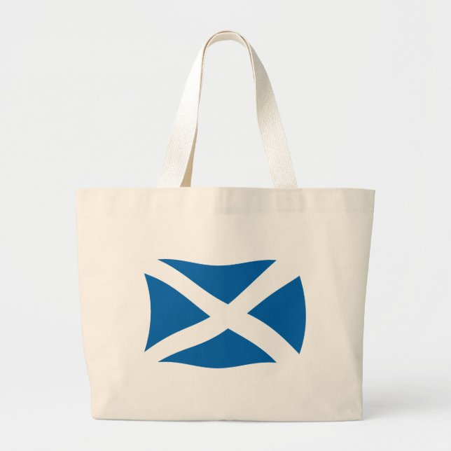 Scotland Flag Tote Bag (Front)