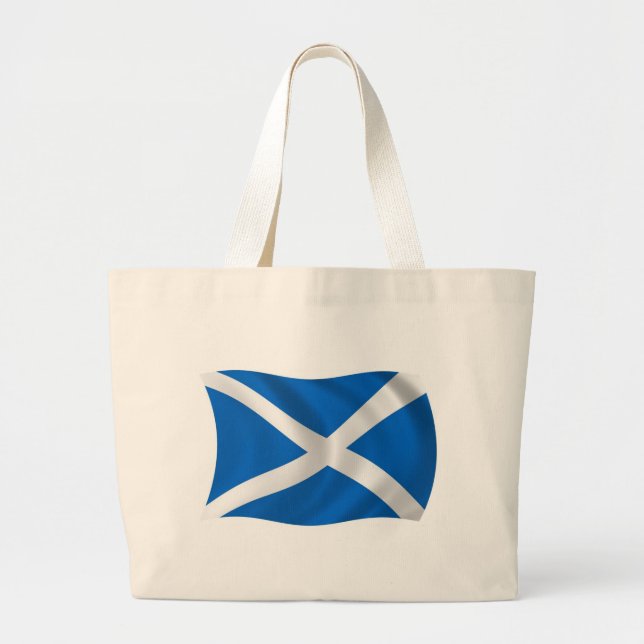 Scotland Flag Tote Bag (Front)