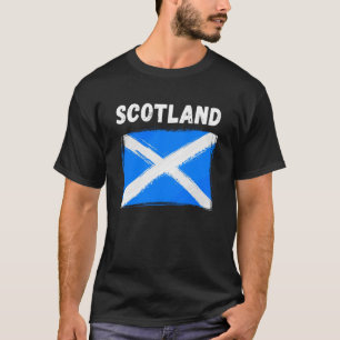 Scotland Flag Vintage Grunge Scottish Flag Scotlan T-Shirt