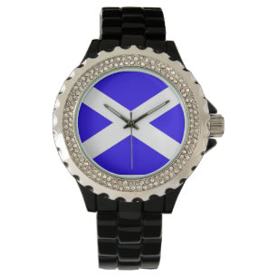 Scotland flag wristwatches