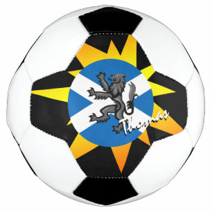 Scotland Football & Scottish Flag / BANG Soccer Ball