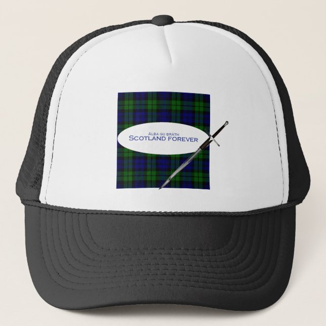 Scotland Forever Alba gu bràth Trucker Hat (Front)